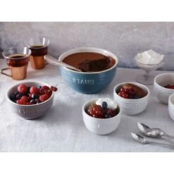 Staub Schüssel 14 Cm, Keramik, Antik-Türkis -Staub Geschäft 000011185