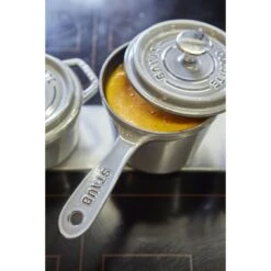 Alternative view of Staub Stieltopf 14 Cm, Gusseisen, Graphit-Grau
