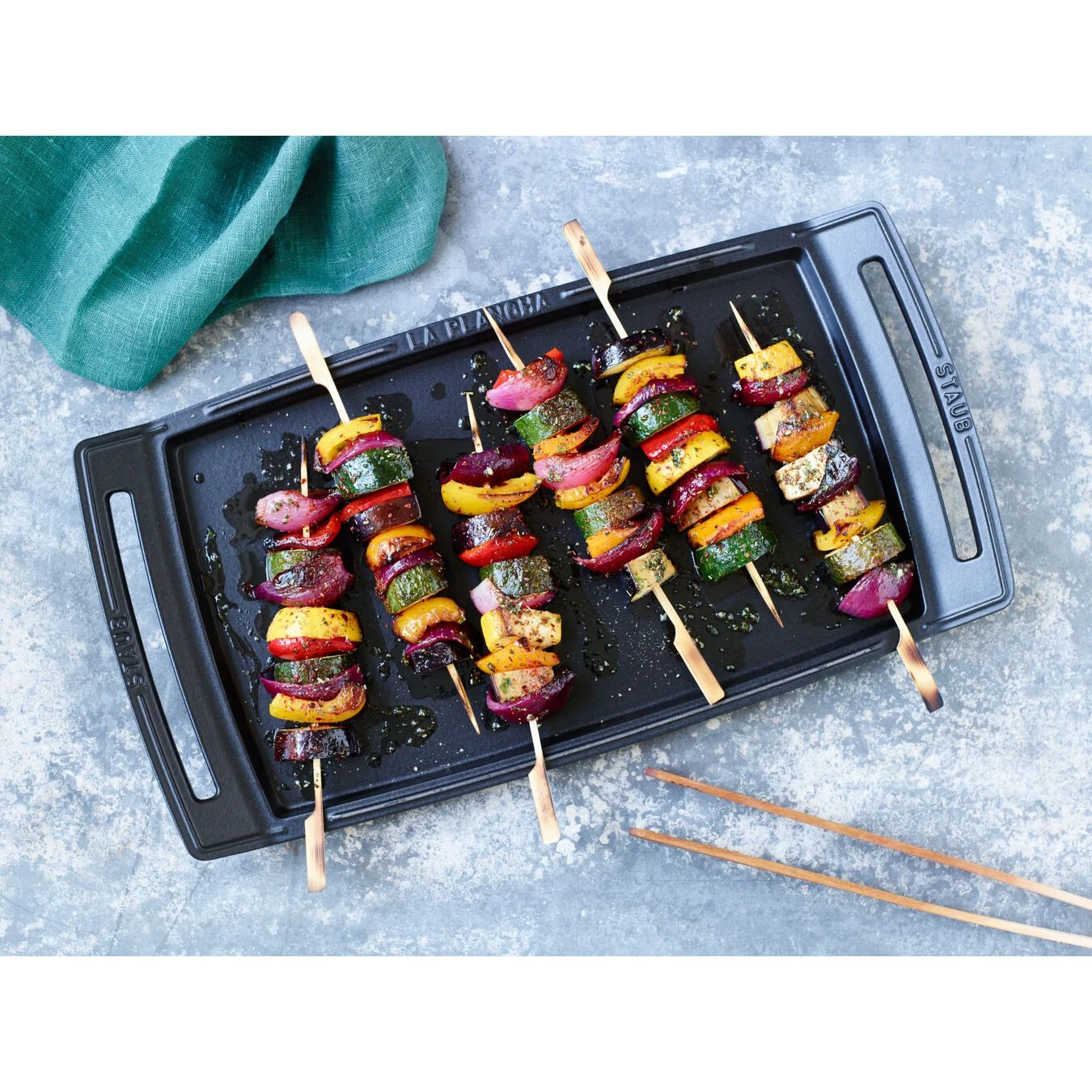 Staub Plancha 38 Cm, Gusseisen 4 Staub Plancha 38 Cm, Gusseisen – Bild 3