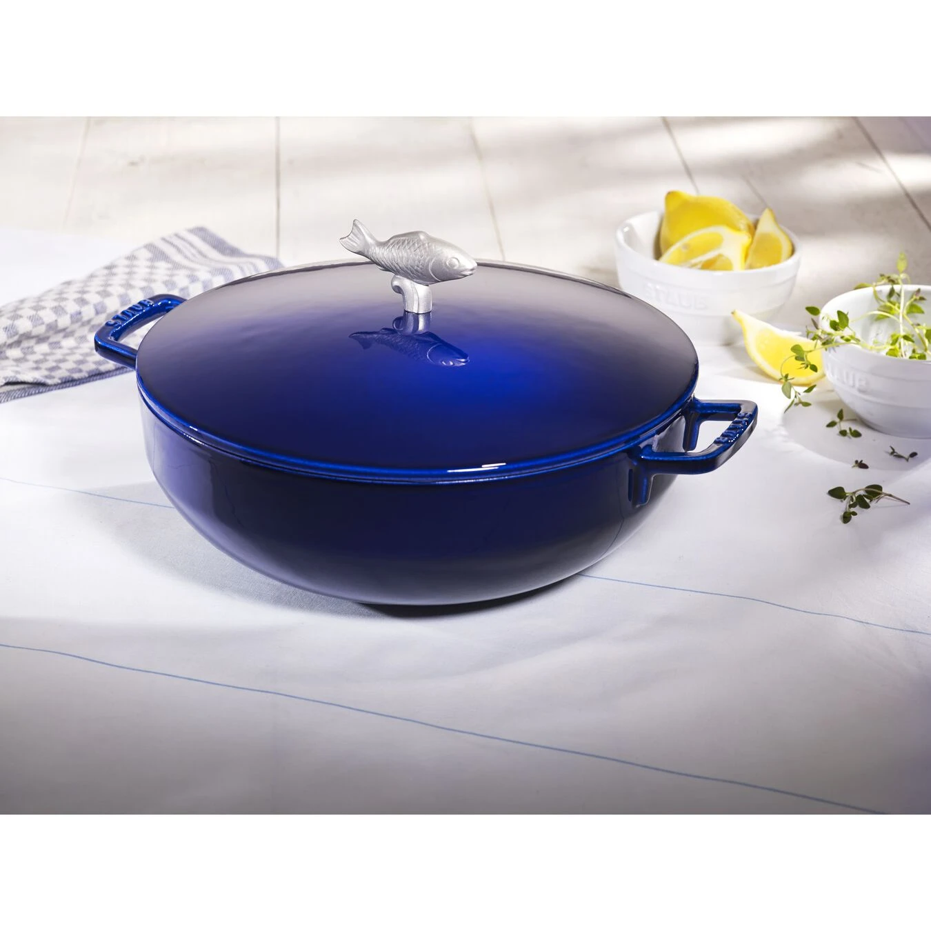 Staub Bouillabaissetopf 28 Cm, Gusseisen 4 Staub Bouillabaissetopf 28 Cm, Gusseisen – Bild 2