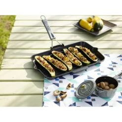 Staub Grillpfanne Mit Ausgießnase 34 X 21 Cm, Gusseisen, Schwarz -Staub Geschäft 000017175