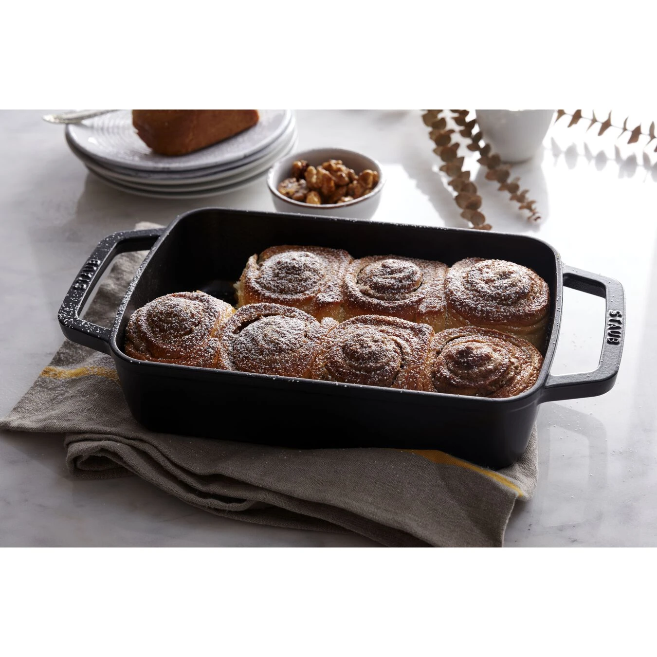 Staub Auflaufform 30 Cm X 20 Cm, Gusseisen 6 Staub Auflaufform 30 Cm X 20 Cm, Gusseisen – Bild 4