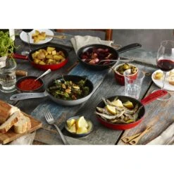 Staub Bratpfanne 16 Cm, Gusseisen, Kirsch-Rot -Staub Geschäft 000018080 1