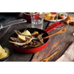 Staub Bratpfanne 16 Cm, Gusseisen, Kirsch-Rot -Staub Geschäft 000018095