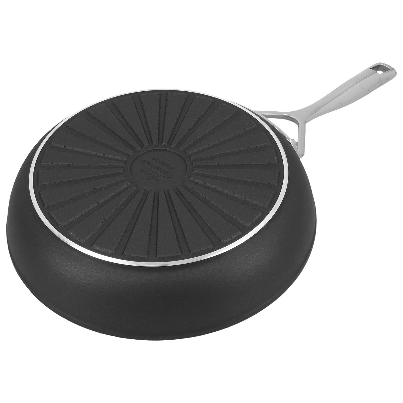 Demeyere Bratpfanne, 24cm Beschichtet 24 Cm, Aluminium, Silber-Schwarz 7 Demeyere Bratpfanne, 24cm Beschichtet 24 Cm, Aluminium, Silber-Schwarz – Bild 5