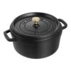 Staub Cocotte 24 Cm, Rund, Schwarz, Gusseisen 2 Staub Cocotte 24 Cm, Rund, Schwarz, Gusseisen -Staub Geschäft 1003195 3