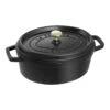 Staub Cocotte 27 Cm, Oval, Schwarz, Gusseisen 1 Staub Cocotte 27 Cm, Oval, Schwarz, Gusseisen -Staub Geschäft 1003201 1