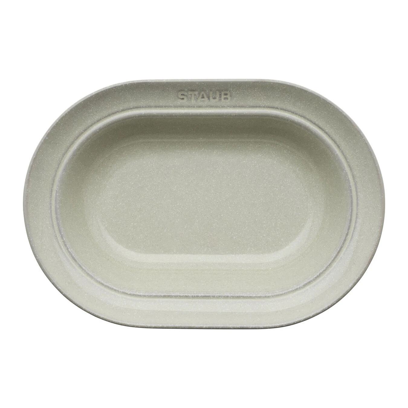 Staub Teller 25 Cm, Keramik, Weisser Trüffel 4 Staub Teller 25 Cm, Keramik, Weisser Trüffel – Bild 2