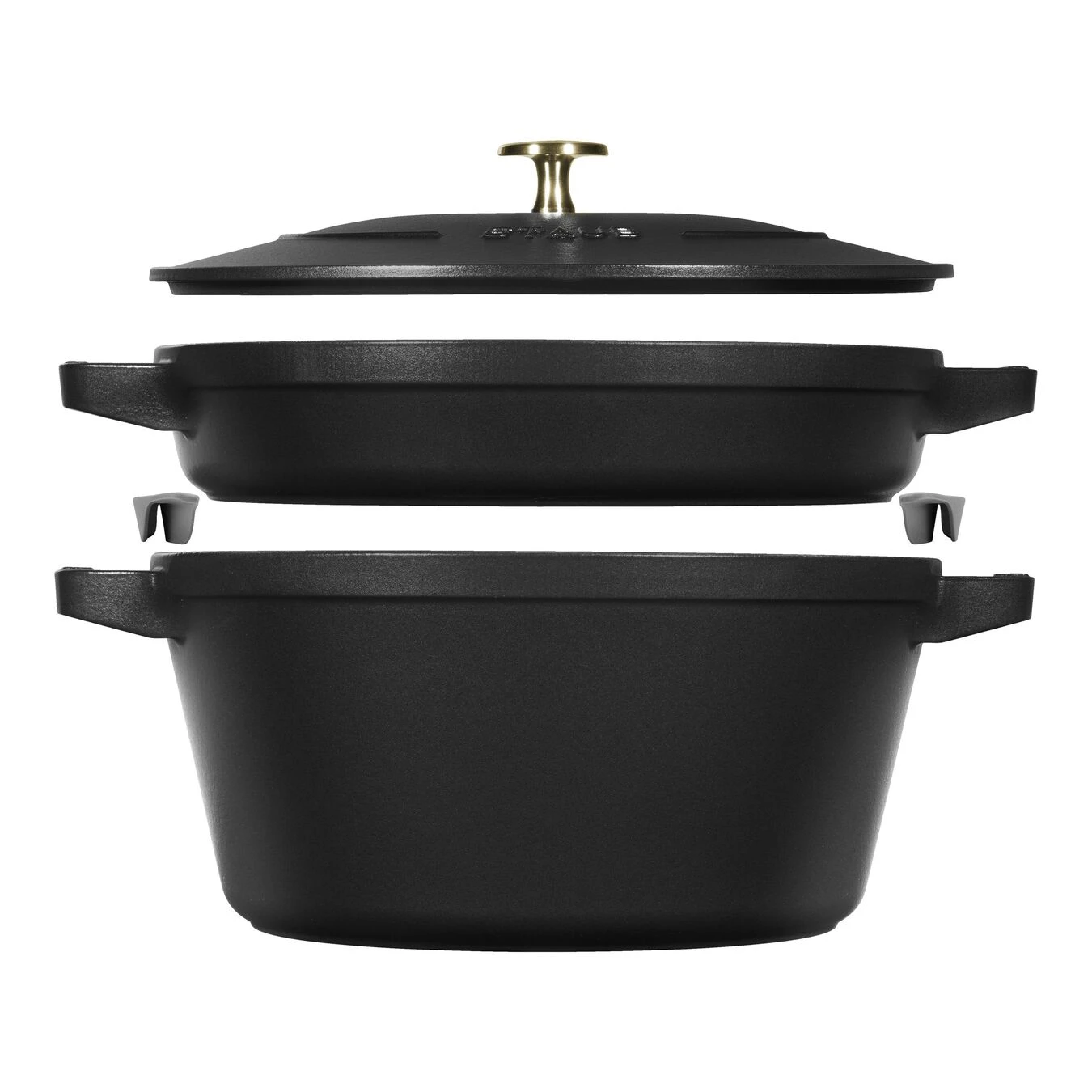 Staub Kochtopfset 2-tlg, Gusseisen 3 Staub Kochtopfset 2-tlg, Gusseisen