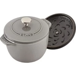 Staub Reis-Cocotte 16 Cm, Rund, Graphit-Grau, Gusseisen 10 Staub Reis-Cocotte 16 Cm, Rund, Graphit-Grau, Gusseisen -Staub Geschäft 11721 618 5