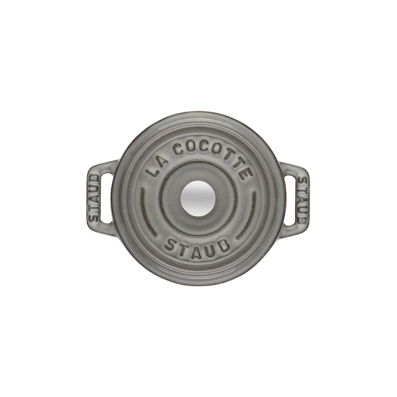 Staub Mini Cocotte 10 Cm, Rund, Graphit-Grau, Gusseisen 4 Staub Mini Cocotte 10 Cm, Rund, Graphit-Grau, Gusseisen – Bild 2