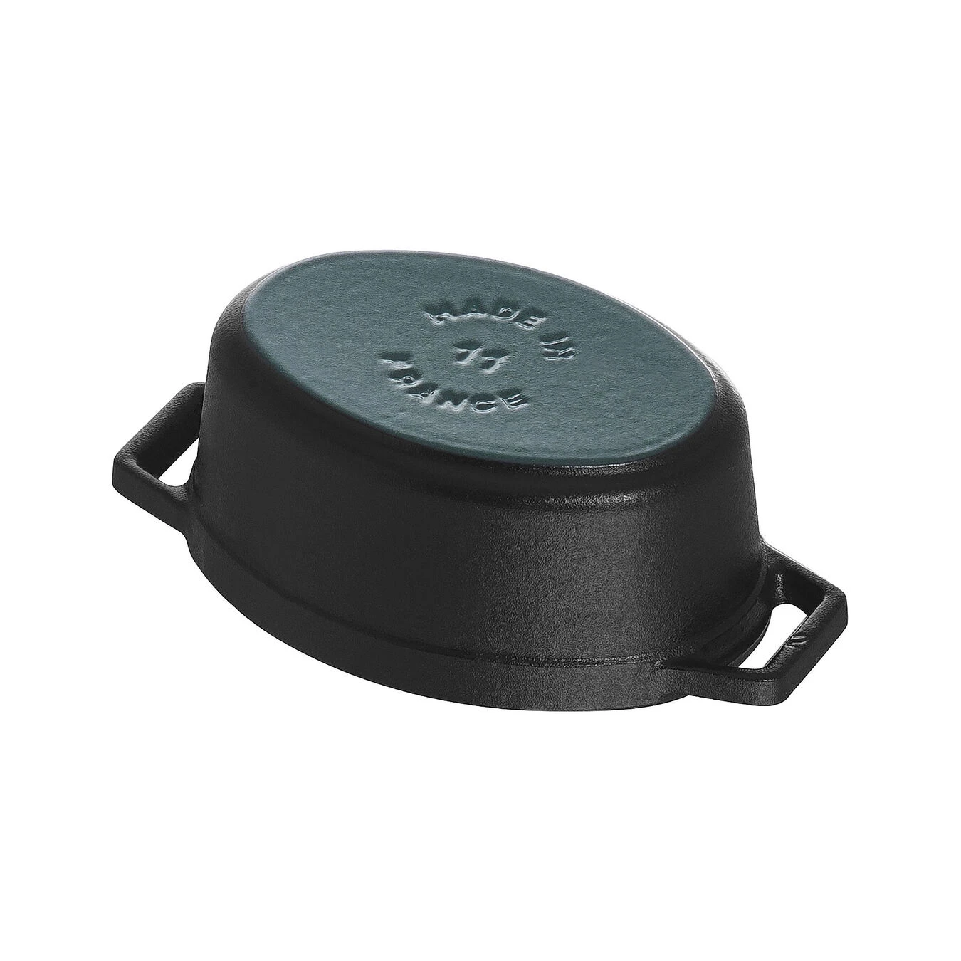 Staub Mini Cocotte 11 Cm, Oval, Schwarz, Gusseisen 7 Staub Mini Cocotte 11 Cm, Oval, Schwarz, Gusseisen – Bild 5