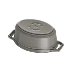 Staub Mini Cocotte 11 Cm, Oval, Graphit-Grau, Gusseisen 10 Staub Mini Cocotte 11 Cm, Oval, Graphit-Grau, Gusseisen -Staub Geschäft 40500 116 0 6