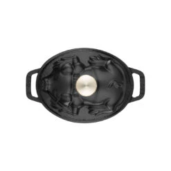 Staub Cocotte 17 Cm, Oval, Schwarz, Gusseisen -Staub Geschäft 40500 171 0 3
