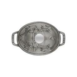 Staub Cocotte 17 Cm, Oval, Graphit-Grau, Gusseisen 10 Staub Cocotte 17 Cm, Oval, Graphit-Grau, Gusseisen -Staub Geschäft 40500 176 0 3