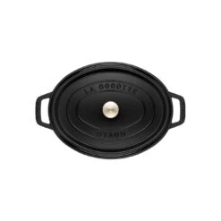 Staub Cocotte 33 Cm, Oval, Schwarz, Gusseisen 11 Staub Cocotte 33 Cm, Oval, Schwarz, Gusseisen -Staub Geschäft 40500 231 0 3 1