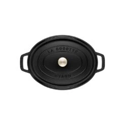Staub Cocotte 31 Cm, Oval, Schwarz, Gusseisen 11 Staub Cocotte 31 Cm, Oval, Schwarz, Gusseisen -Staub Geschäft 40500 231 0 3 3