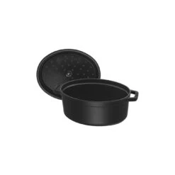 Alternative view of Staub Cocotte 41 Cm, Oval, Schwarz, Gusseisen
