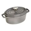 Staub Cocotte 23 Cm, Oval, Graphit-Grau, Gusseisen 1 Staub Cocotte 23 Cm, Oval, Graphit-Grau, Gusseisen -Staub Geschäft 40500 236 0 1