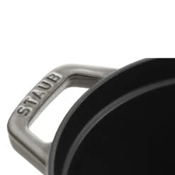 Staub Cocotte 31 Cm, Oval, Graphit-Grau, Gusseisen -Staub Geschäft 40500 236 0 3 2