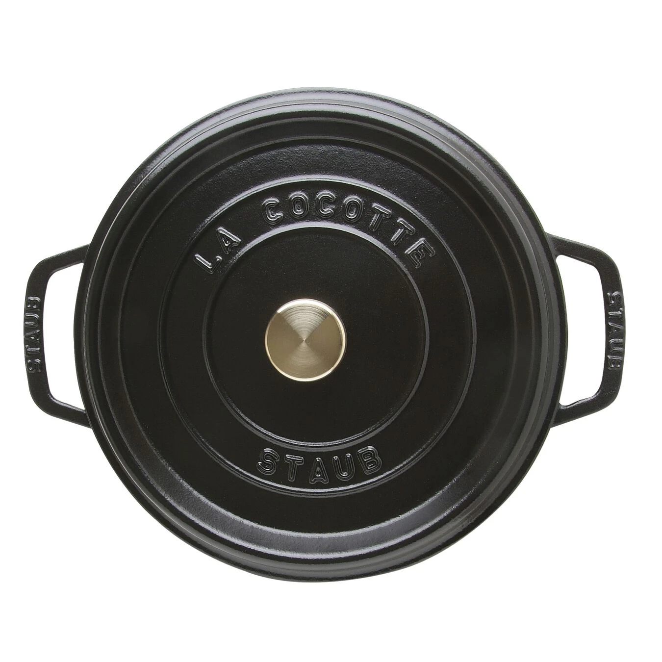 Staub Cocotte 24 Cm, Rund, Schwarz, Gusseisen 6 Staub Cocotte 24 Cm, Rund, Schwarz, Gusseisen – Bild 4