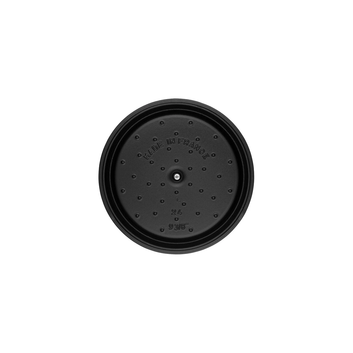 Staub Cocotte 24 Cm, Rund, Schwarz, Gusseisen 8 Staub Cocotte 24 Cm, Rund, Schwarz, Gusseisen – Bild 6