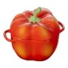 Staub Cocotte 11 Cm, Paprika, Orange-Rot, Keramik -Staub Geschäft 40500 325 0 1