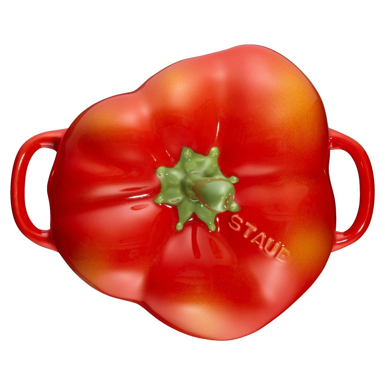 Staub Cocotte 11 Cm, Paprika, Orange-Rot, Keramik 5 Staub Cocotte 11 Cm, Paprika, Orange-Rot, Keramik – Bild 3