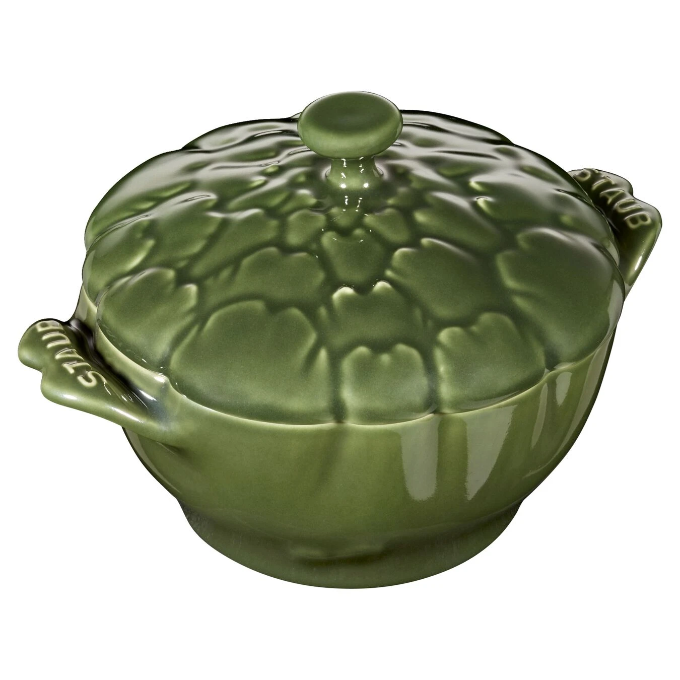 Staub Cocotte 13 Cm, Artischocke, Basilikum-Grün, Keramik 3 Staub Cocotte 13 Cm, Artischocke, Basilikum-Grün, Keramik
