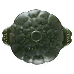 Alternative view of Staub Cocotte 13 Cm, Artischocke, Basilikum-Grün, Keramik