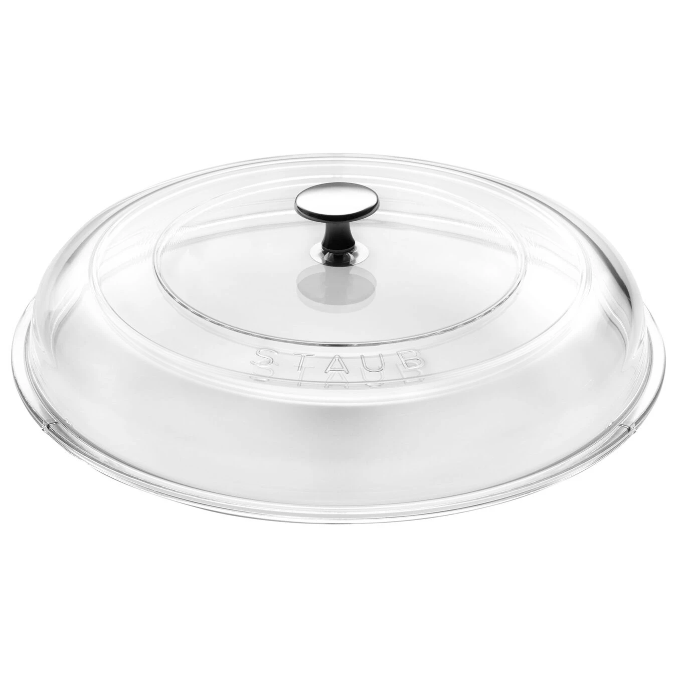 Staub Gewölbter Glasdeckel 24 Cm, Glas 3 Staub Gewölbter Glasdeckel 24 Cm, Glas