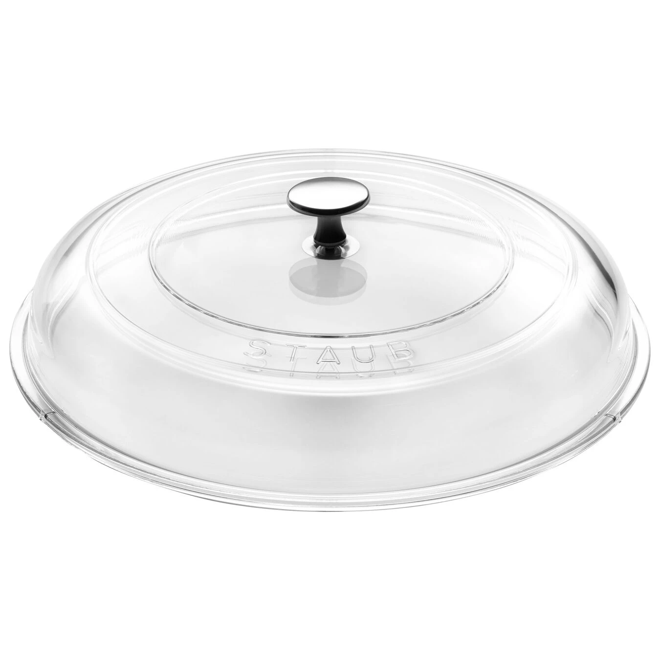Staub Gewölbter Glasdeckel 28 Cm, Glas 3 Staub Gewölbter Glasdeckel 28 Cm, Glas