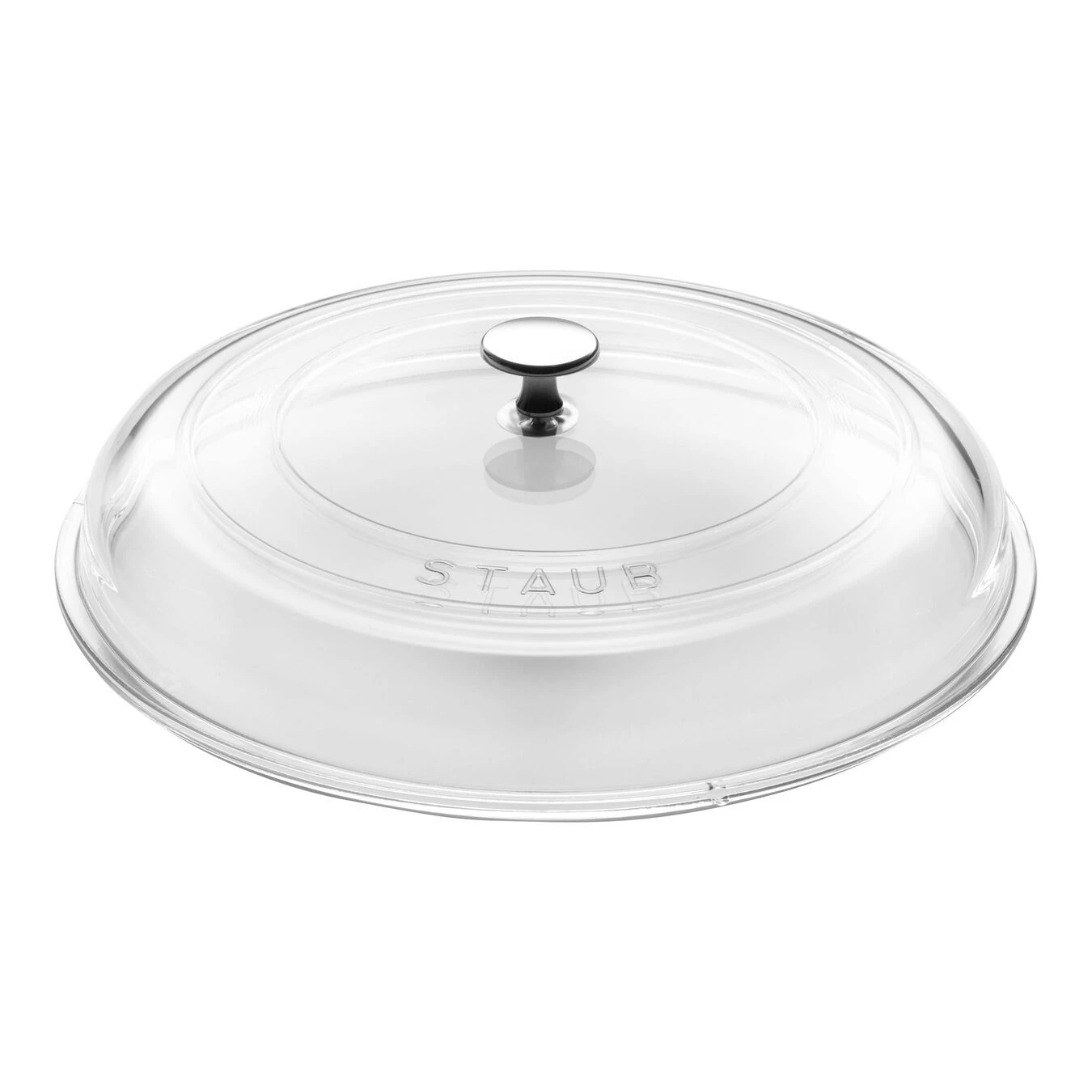 Staub Gewölbter Glasdeckel 30 Cm, Glas 3 Staub Gewölbter Glasdeckel 30 Cm, Glas