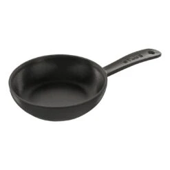 Staub Bratpfanne 16 Cm, Gusseisen, Schwarz