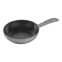 Staub Bratpfanne 16 Cm, Gusseisen, Graphit-Grau