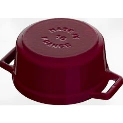 Staub Mini Cocotte 10 Cm, Rund, Bordeaux, Gusseisen -Staub Geschäft 40502 281 0 4