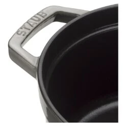 Staub Cocotte 26 Cm, Rund, Graphit-Grau, Gusseisen -Staub Geschäft 40502 303 2