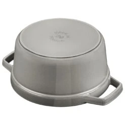 Staub Cocotte 34 Cm, Rund, Graphit-Grau, Gusseisen -Staub Geschäft 40502 303 4 1