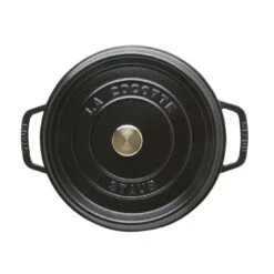 Staub Cocotte Tief 24 Cm, Rund, Schwarz, Gusseisen 10 Staub Cocotte Tief 24 Cm, Rund, Schwarz, Gusseisen -Staub Geschäft 40502285 3