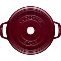 Staub Cocotte 22 Cm, Rund, Bordeaux, Gusseisen 10 Staub Cocotte 22 Cm, Rund, Bordeaux, Gusseisen -Staub Geschäft 40502293 3