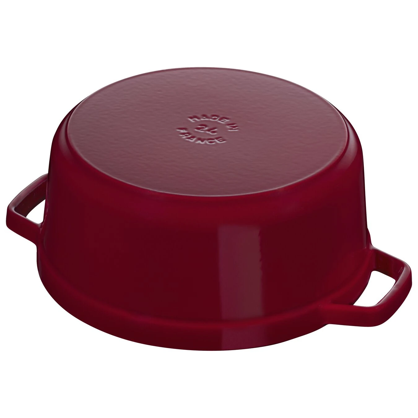 Staub Cocotte 22 Cm, Rund, Bordeaux, Gusseisen 6 Staub Cocotte 22 Cm, Rund, Bordeaux, Gusseisen – Bild 4
