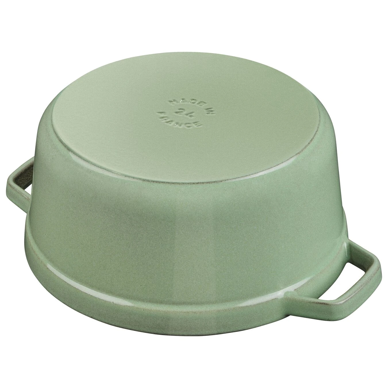 Staub Cocotte 18 Cm, Rund, Salbeigrün, Gusseisen 7 Staub Cocotte 18 Cm, Rund, Salbeigrün, Gusseisen – Bild 5