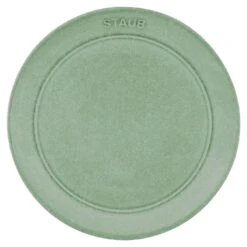 Alternative view of Staub Teller Flach 15 Cm, Keramik, Salbeigrün