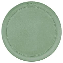 Alternative view of Staub Teller Flach 22 Cm, Keramik, Salbeigrün
