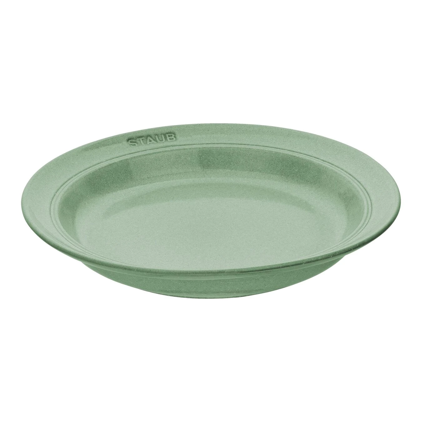 Staub Teller 24 Cm, Keramik, Salbeigrün 3 Staub Teller 24 Cm, Keramik, Salbeigrün