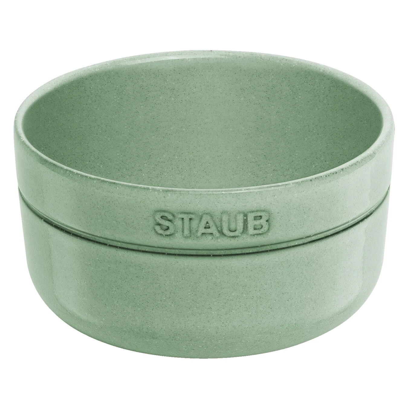 Staub Schüssel 12 Cm, Keramik, Salbeigrün 4 Staub Schüssel 12 Cm, Keramik, Salbeigrün – Bild 2