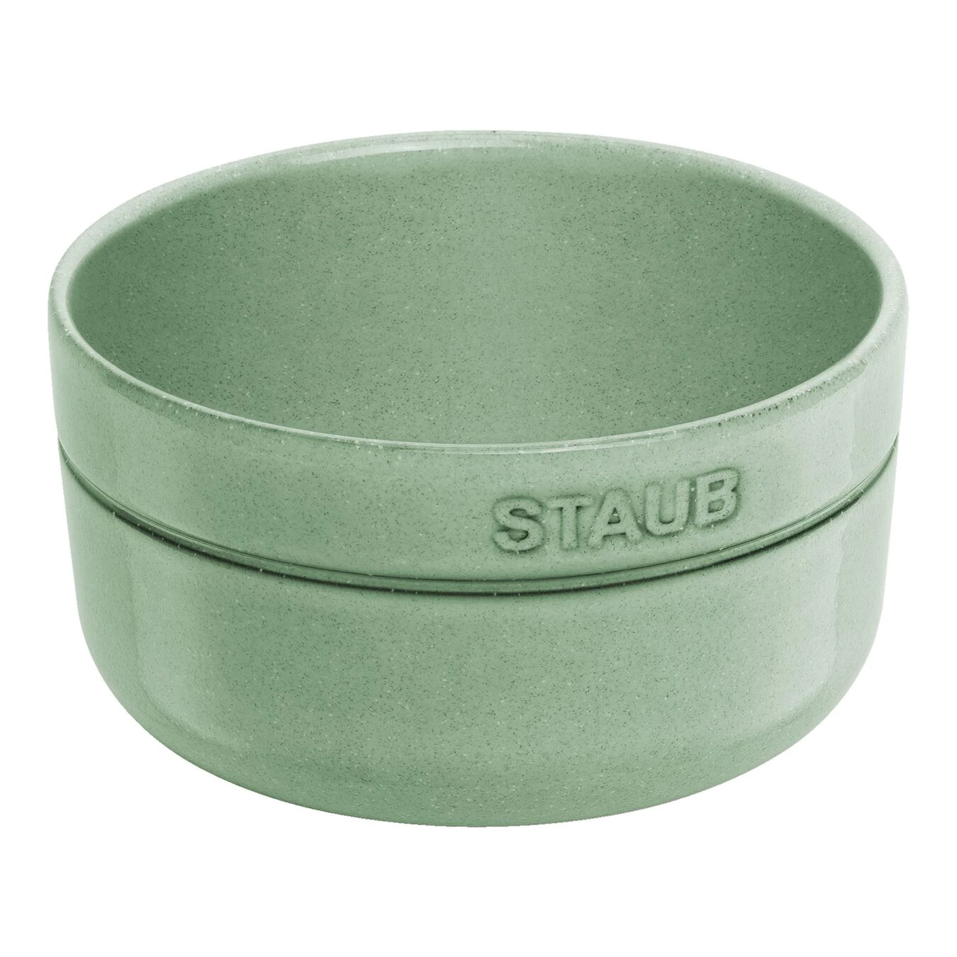 Staub Schüssel 12 Cm, Keramik, Salbeigrün 3 Staub Schüssel 12 Cm, Keramik, Salbeigrün