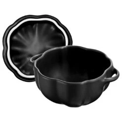 Alternative view of Staub Cocotte 12 Cm, Kürbis, Schwarz, Keramik