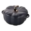 Staub Cocotte 15 Cm, Kürbis, Schwarz, Keramik 2 Staub Cocotte 15 Cm, Kürbis, Schwarz, Keramik -Staub Geschäft 40508 549 0 1
