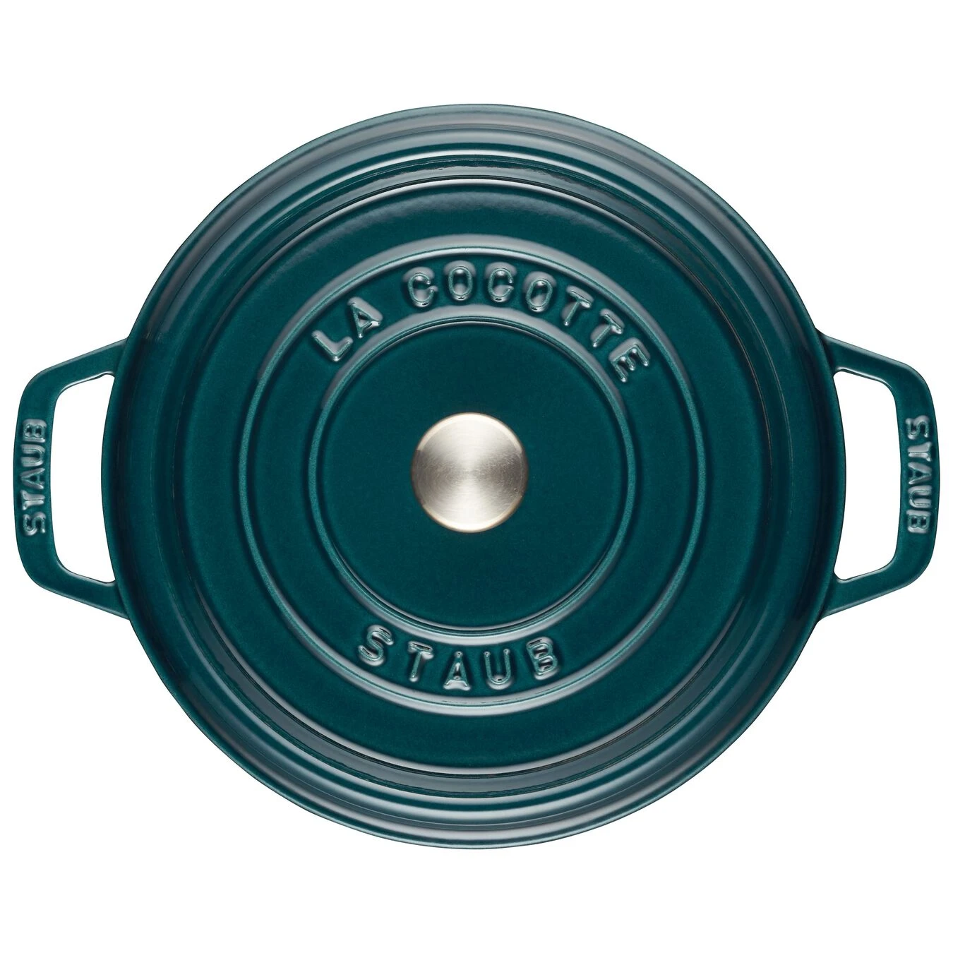 Staub Cocotte 24 Cm, Rund, La-Mer, Gusseisen 4 Staub Cocotte 24 Cm, Rund, La-Mer, Gusseisen – Bild 2